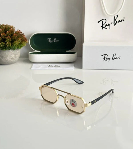 Ray-Ban Hexagon Gold