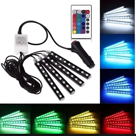 ATMOSPHERE LIGHTS FOR BIKE (125,CD70) BLUETOOTH CONNECTION WITH MOBILE